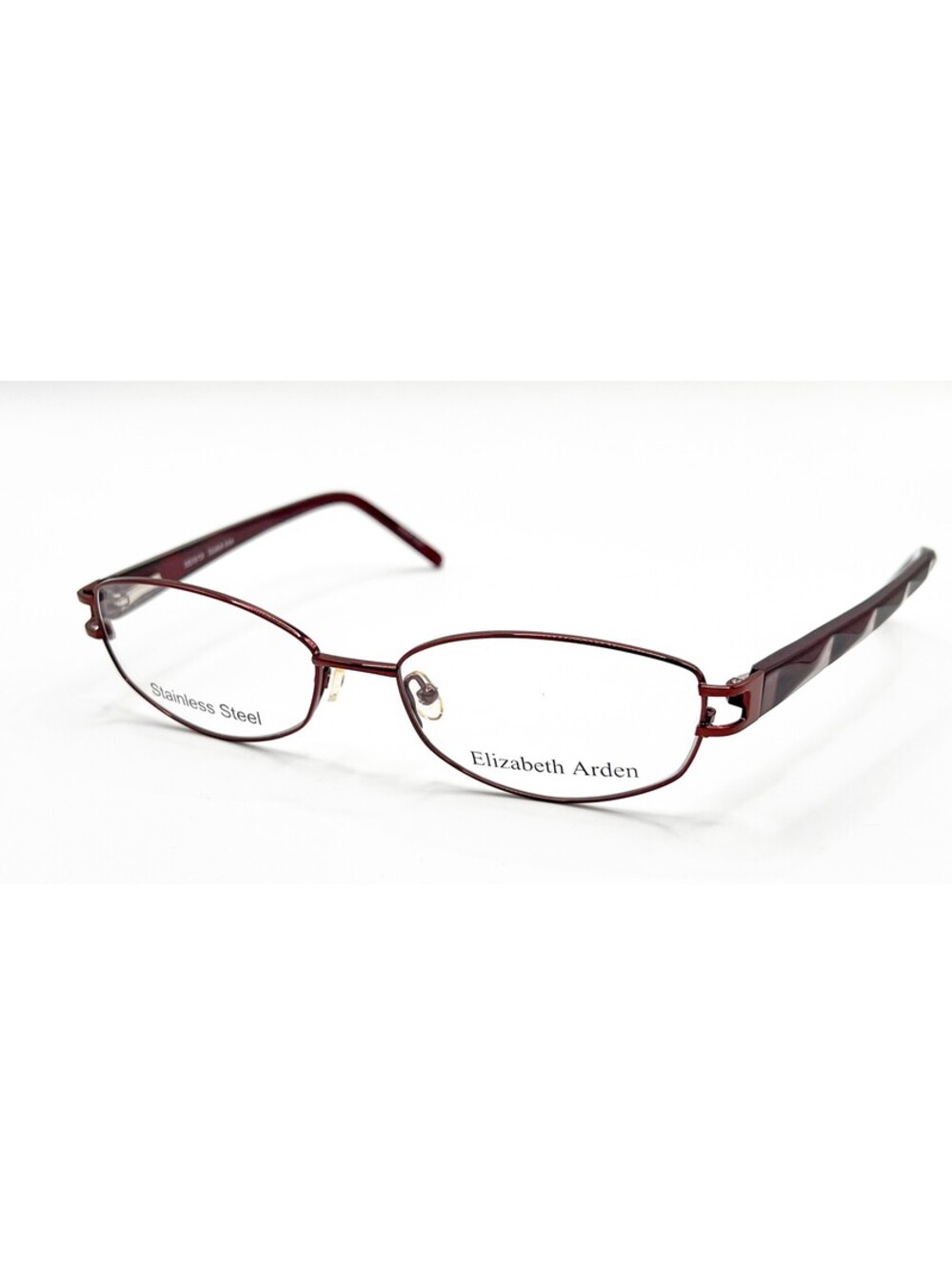 Elizabeth Arden Ea 6042 4 Grey Dusty Rose Tortoise Eyeglasses 53-16-135
